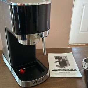 Black Espresso Coffee Maker